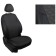 Autorekhls from Alcantara "Romb" for Toyota Avensis Sedan (40/60) 2002-2009