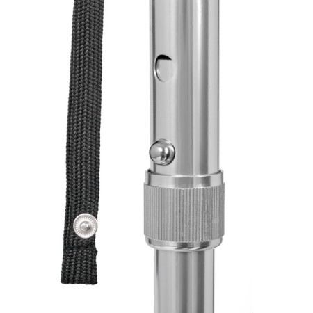 Bradex folding folding cane, silver-5
