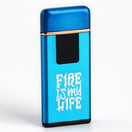 Electronic lighter "Fire", 7.6 x 3.1-1