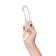 Satiffyer Double Crystal bilateral phallimitator, 19.5 cm, glass, transparent