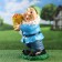 Garden figure "Dwarf with a basket" 40x24x25cm