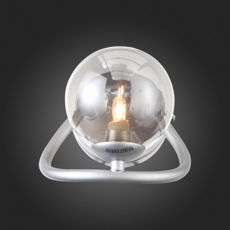 Wall lamp ST LUCE. SL1502.101.01. Legatezza. 1x5 W, G9, 4000K, 189 LM, 11.8x16.9 cm, chromium color-7