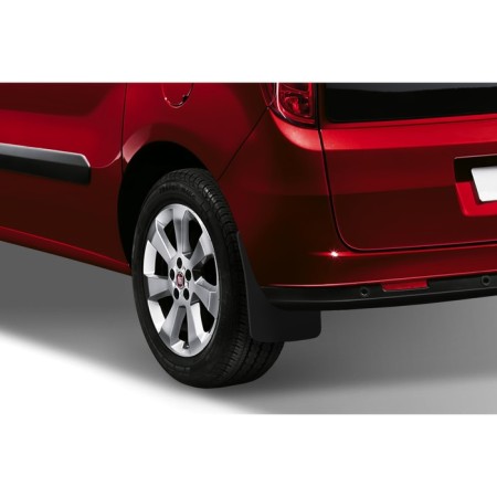 Sput-shutters rear Fiat Doblo, 2014-2016 Furg. 2 pcs (polyurethane)-1