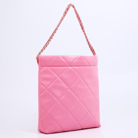 Bag-bag without fastening, pink color-4