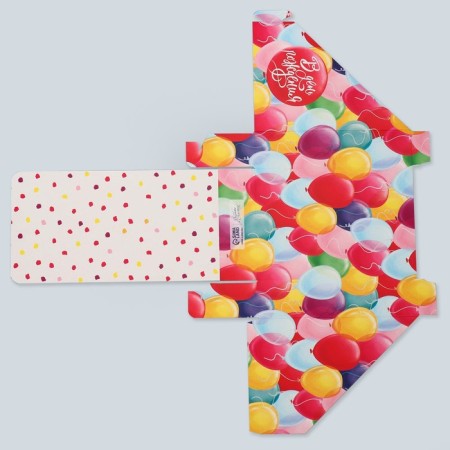 Gift folding box, packaging, "Happy Birthday", 21x 15 x 5 cm-6