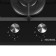 Honing panel HOMSAIR HGG323GCBK, gas, 2 burners, black