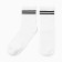 Male socks, white color, size 27