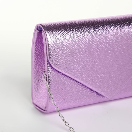 Female bag on a magnet, lilac color-3