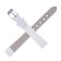 Solomon watch strap, 10 mm, eco-leather, L-17 cm, white