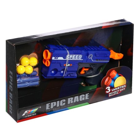 Blaster "rage", shoots soft bullets and balls-8