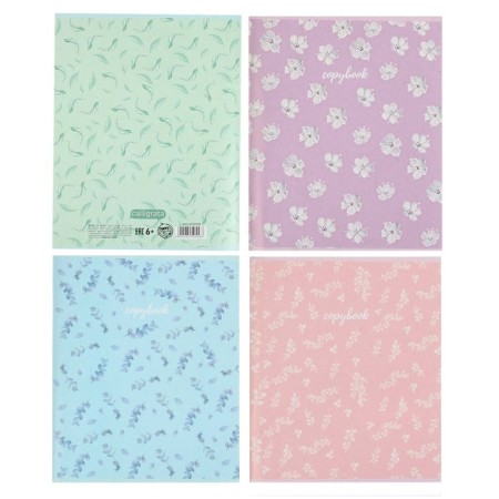 A notebook of 96 sheets in Calligrata "Minimalism", covered cardboard, block offset, mix