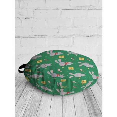 Pillow Siddle "Mouse Sorceress", decorative, d = 52 cm