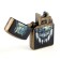 Electronic lighter "wolf spirit", from USB, arc, black, in the bag