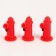Miniature Puppet "hydrant", set of 3 pcs., Size 1 pc. - 1.5 × 3 × 1.5 cm