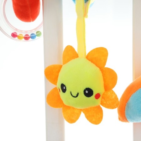 Stretching - spiral with toys arc on a stroller / crib for babies 0+ "Little Happiness", Baby Me-13
