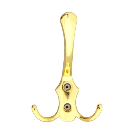 Hook furniture tundra TKT004, three -rod, gold-3