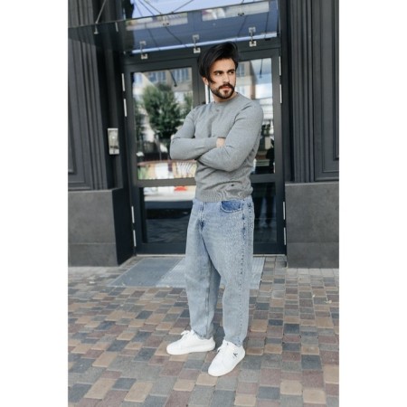 Jumper male ise, size 56, color gray-7