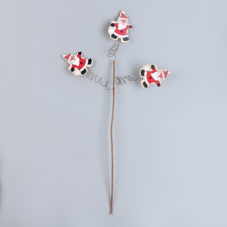 Wooden decor on the New Year mood stick 40 × 15 × 1.5 cm, mix-1