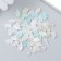 Decor for creativity Plastic "Rose on a branch" set of 60 pcs. Mix 0.88x0.53 cm