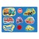 Wooden puzzle with a chip "Funny transport"