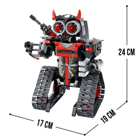 Radio -controlled designer "Robot Aliens", 3 assembly options, 419 parts-1