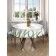 The tablecloth "Watercolor tropical foliage", round, Saten, d = 150 cm