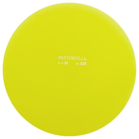 The ball for rhythmic gymnastics Pastorelli, D = 16 cm, yellow color