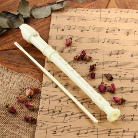 Music Life Blockflate, beige, German system, soprano, 30 cm-5