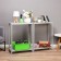 Metal rack, MS 1500x750x400, 4 shelves