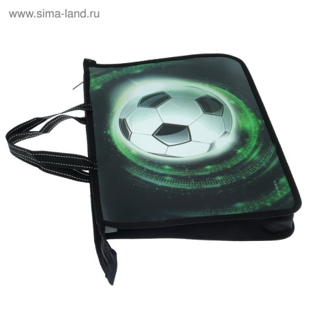 Folder with A4 handles, 335 x 235 x 55 mm, plastic, pens, calligrata "ball"-2