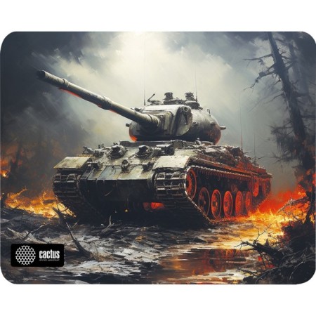 CACTUSTANK computer mouse mat, gaming, 250*200*3mm, Fig. "Tank"