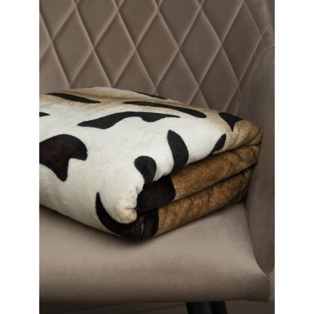 Texrepublic blanket, size 140x200 cm, beige color-6