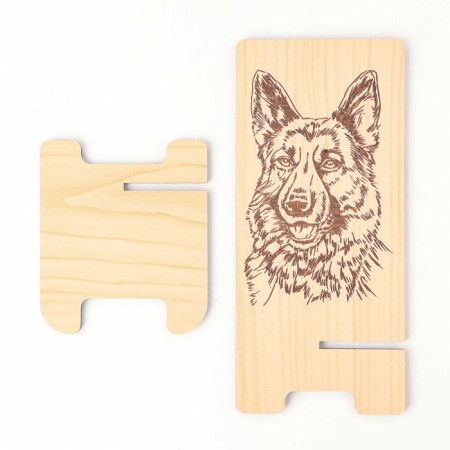 Top for the phone "German shepherd"-3