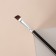 Makeup brush, bilateral, with a brush, 18 (+/- 1) cm, black color
