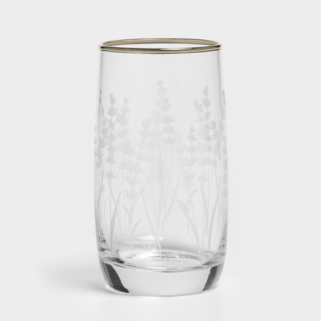 Set of glass glasses "Lavender", 330 ml, 6 pcs-1