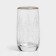 Set of glass glasses "Lavender", 330 ml, 6 pcs