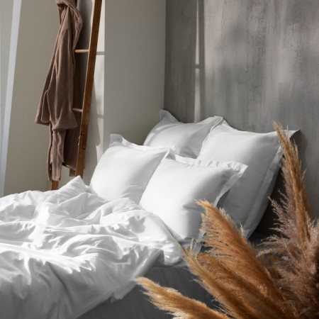 Pillowcase SL Home Tencel 50*70+3 cm, col. white-2