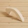 Door handle made of linden, 24x7x2.6 cm