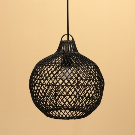 Ceiling Lamp from Rotan "Bastian" 1x120W, E27, 30x30x30 cm-2