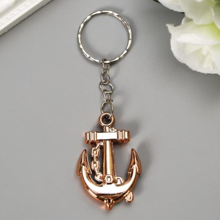 Trick plastic for metal "Anchor" gold 2.2x3.3 cm-2