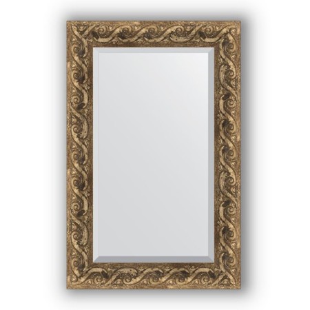 Mirror with fatset in the baguette frame - fresco 84 mm, 56 x 86 cm, evoForm