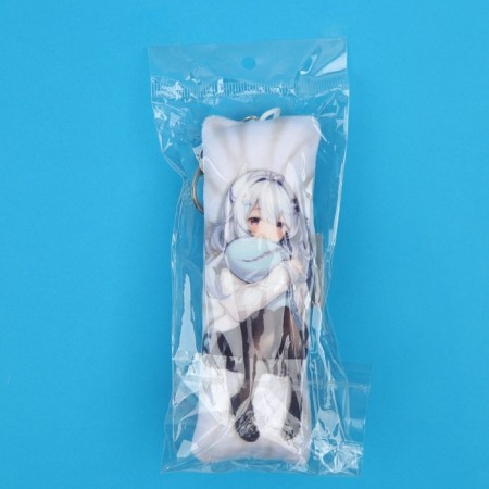 Dakimakura keys "Girl and Kit" 18+ 15 x 5 cm-6