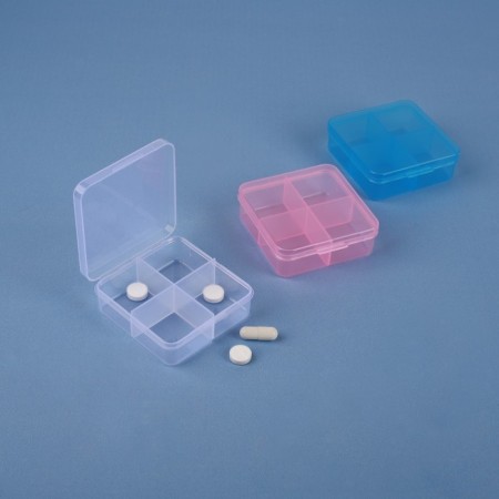 Air man, 4 sections, 7 × 7 × 2.6 cm, square, color mix-1