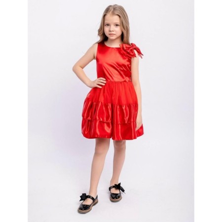 Dress "Sofia", height 116 cm, red color-3