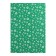 Colored felt is soft with the A4 Devente pattern. White flowers 5 colors, 5 sheets, thickness 2 mm