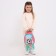 Baby backpack on a zipper, a reflective strip, pink color