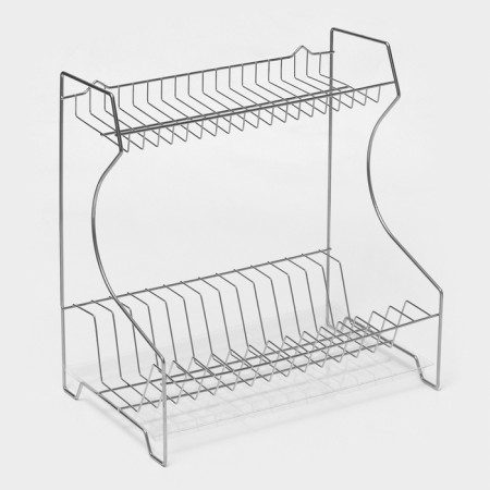 Dishes for dishes with a pallet 39 × 24 × 37.5 cm, color chromium-1