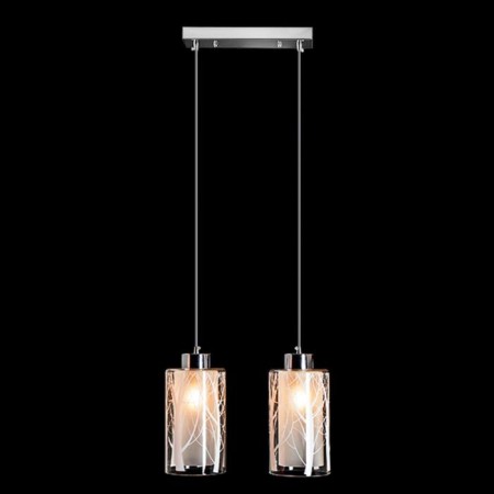 Santos lamp, 2x60W E27, chromium color-3