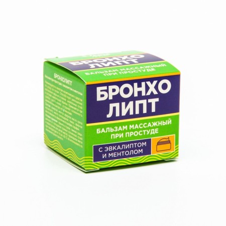 Broncholipt balm massage with a cold, 10 g-1