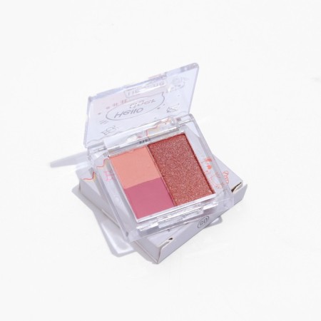 Palette of shadows for the eyelids, 3 colors-1